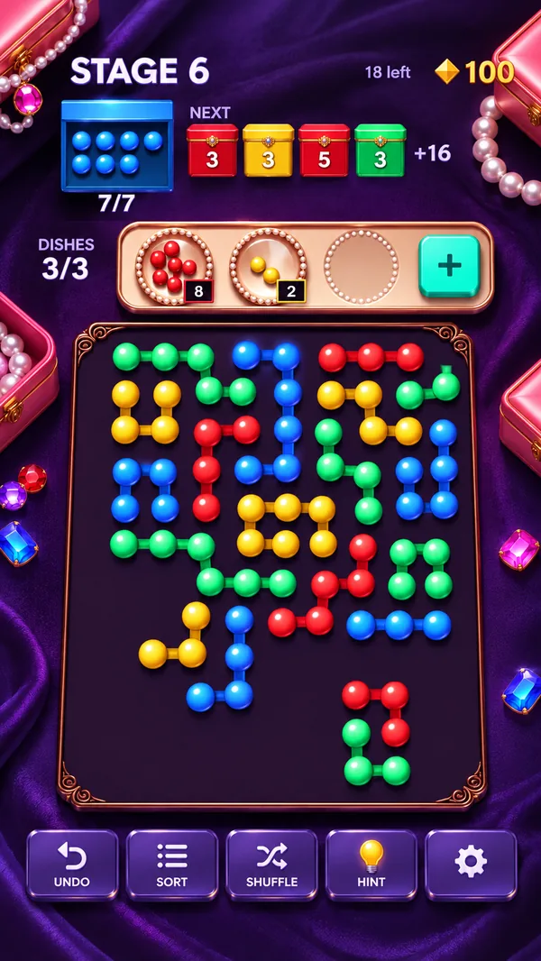 Necklace Jam gameplay screenshot